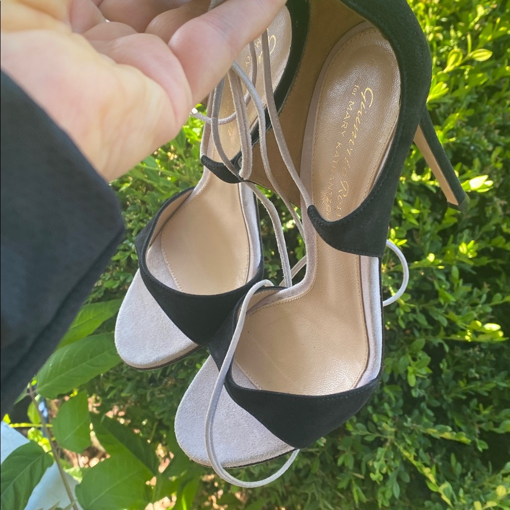 🖤🤍Elegant gianvito rossi heels 👠 black suede🖤🤍 - Picture 9 of 13
